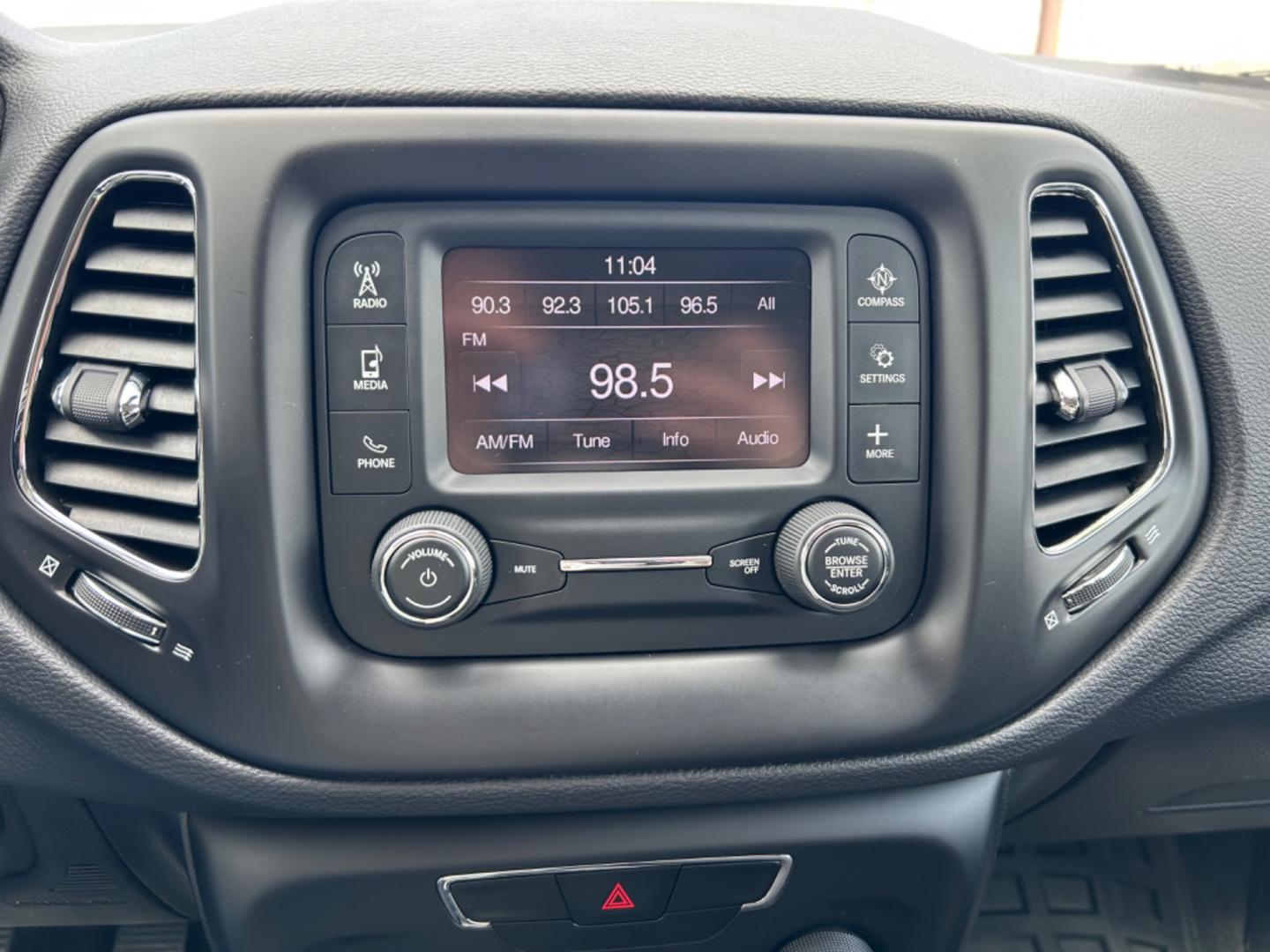 2018 RED /BLACK JEEP COMPASS SPORT (3C4NJCAB3JT) with an 2.4L engine, 6-Speed Manual transmission, located at 3030 CY Ave, Casper, WY, 82604, (307) 265-3830, 42.827816, -106.357483 - Photo#15